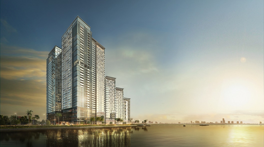 An upcoming new landmark situated by the iconic West Lake in Hanoi