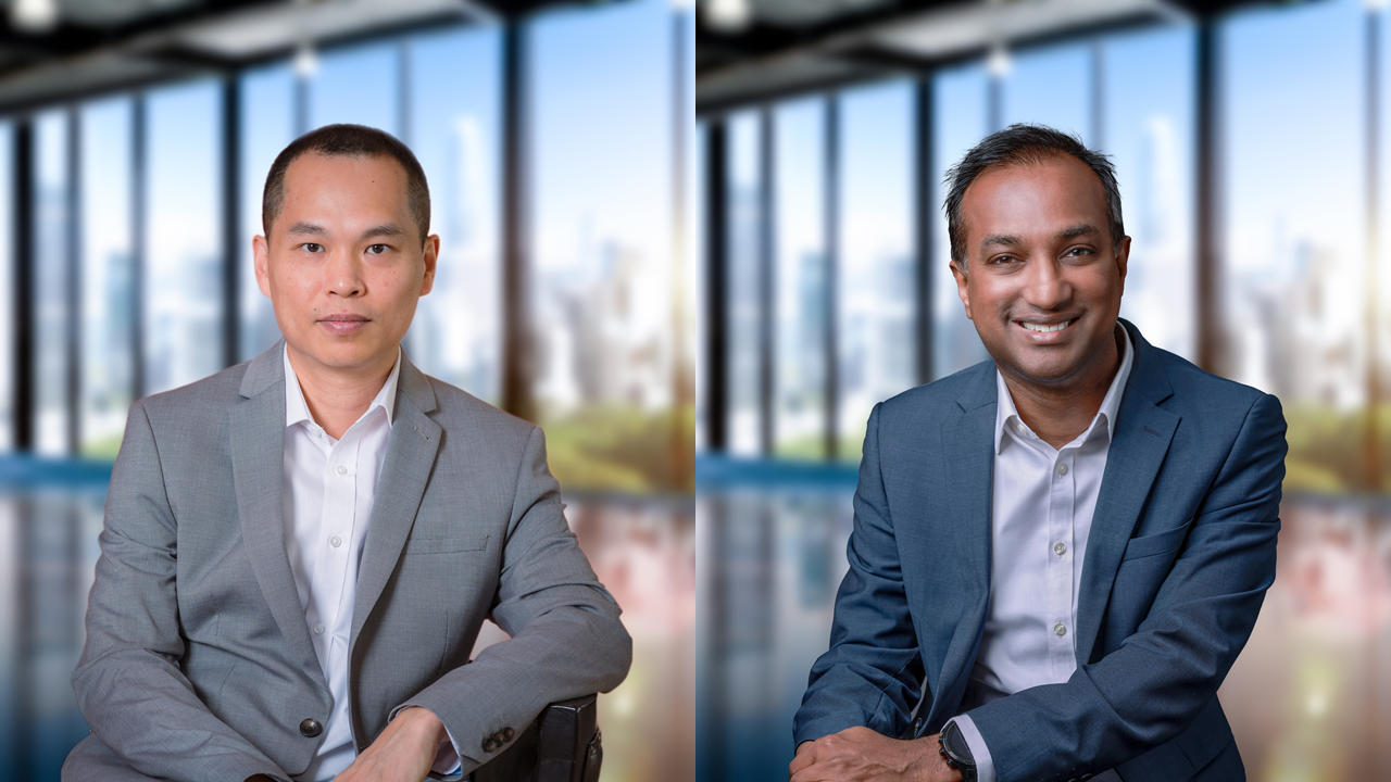 Photo caption: (Left) Cliff Tam, Senior Vice President, International Business & Global Data Strategy of HGC; (Right) Ravindran Mahalingam, Senior Vice President, International Business & Digital Infrastructure of HGC