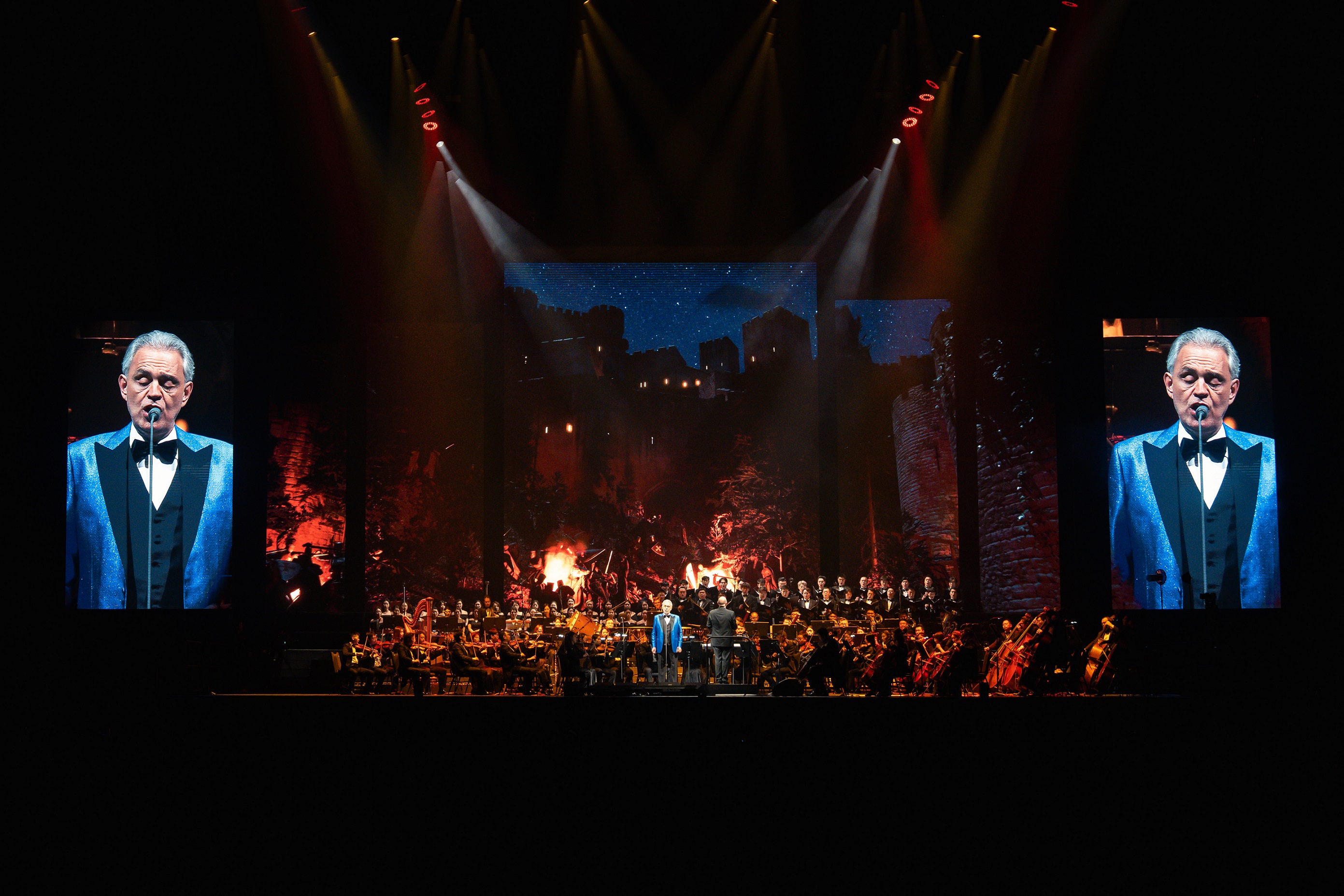 The world’s most beloved tenor Andrea Bocelli graces Galaxy Arena for his first solo concert in Macau, leaving the audience a soul-stirring musical odyssey.