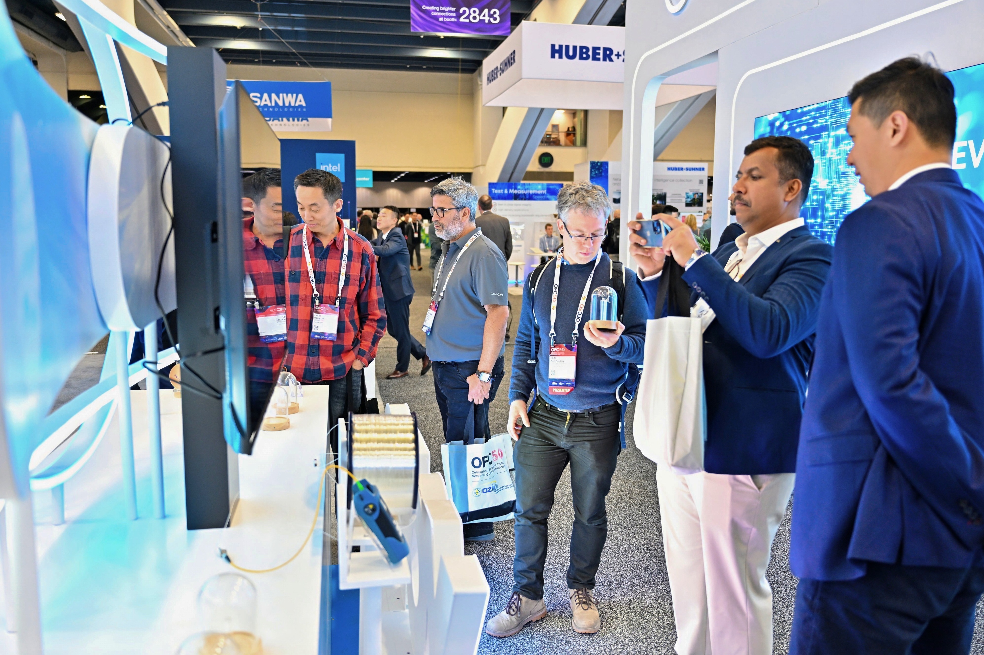 Visitors from all over the world are attracted to YOFC