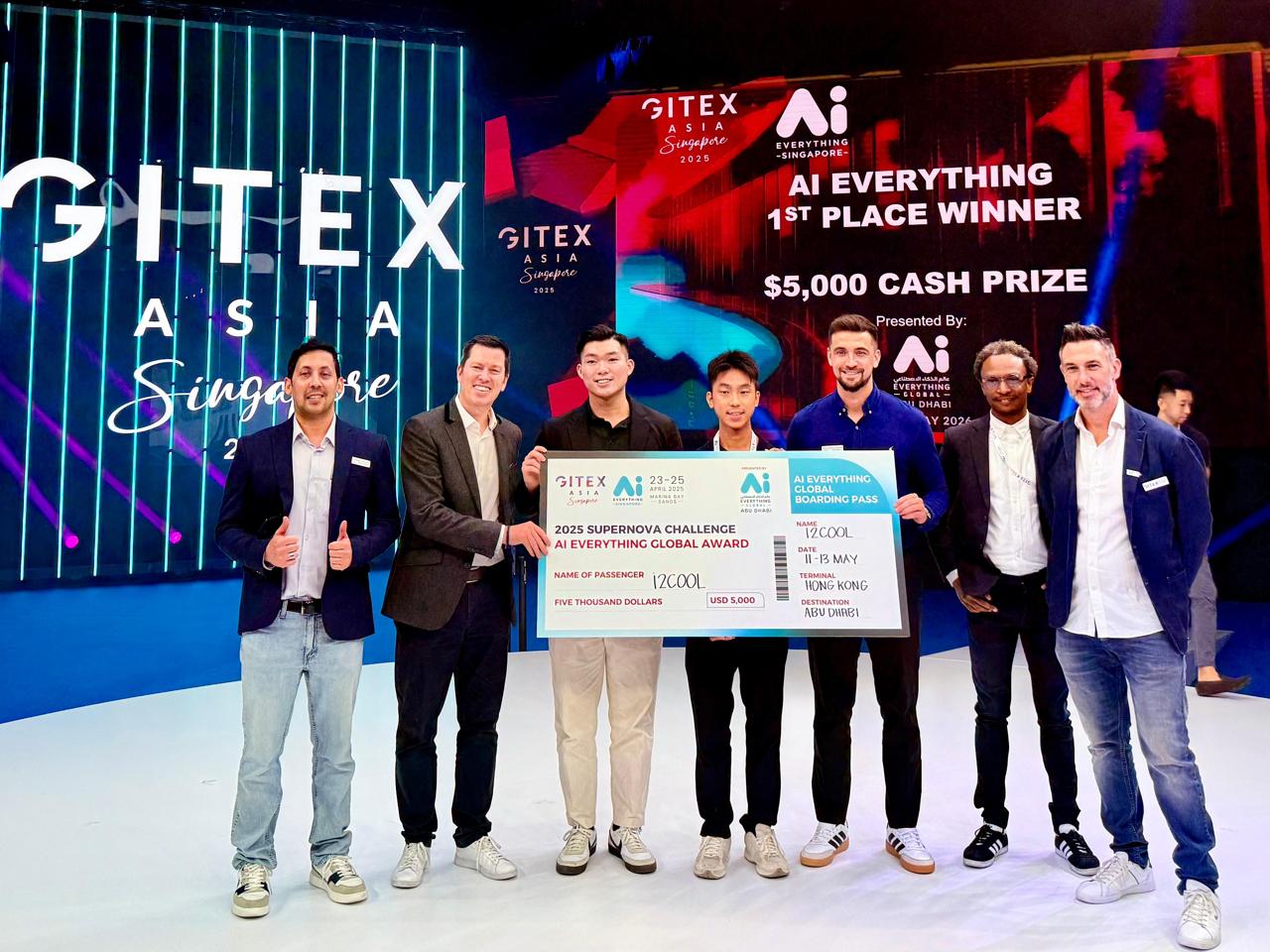 i2Cool won first place in the Supernova Pitching Competition at Abu Dhabi Award. The company received US$5,000 as well as opportunities for international exposure, networking, and meetings with top-tier investors and partners.