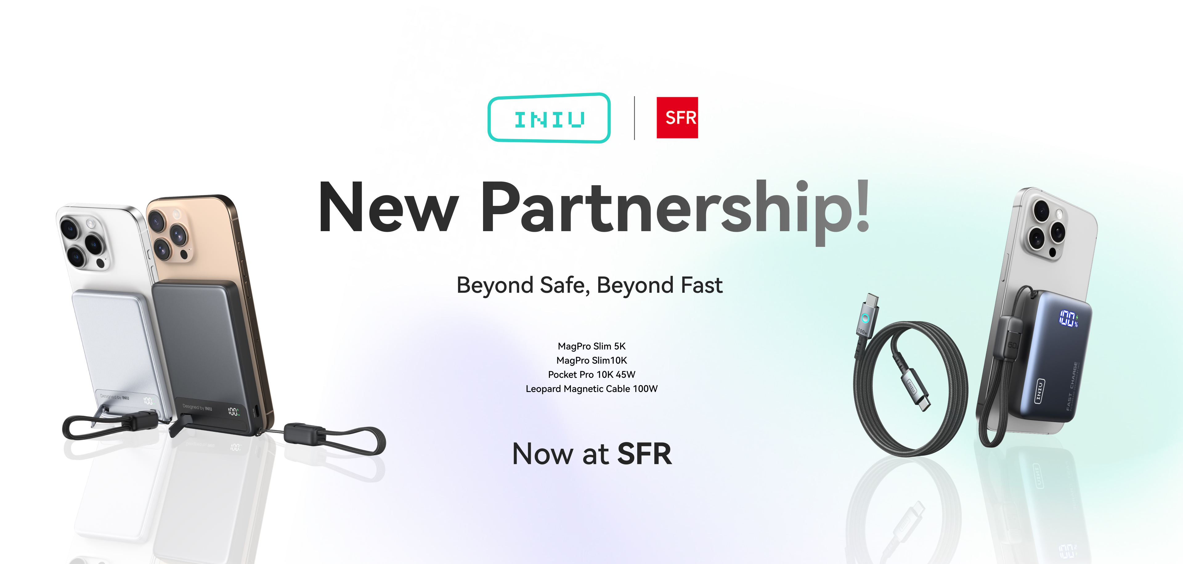INIU Expands European Footprint Through Strategic Partnership with SFR