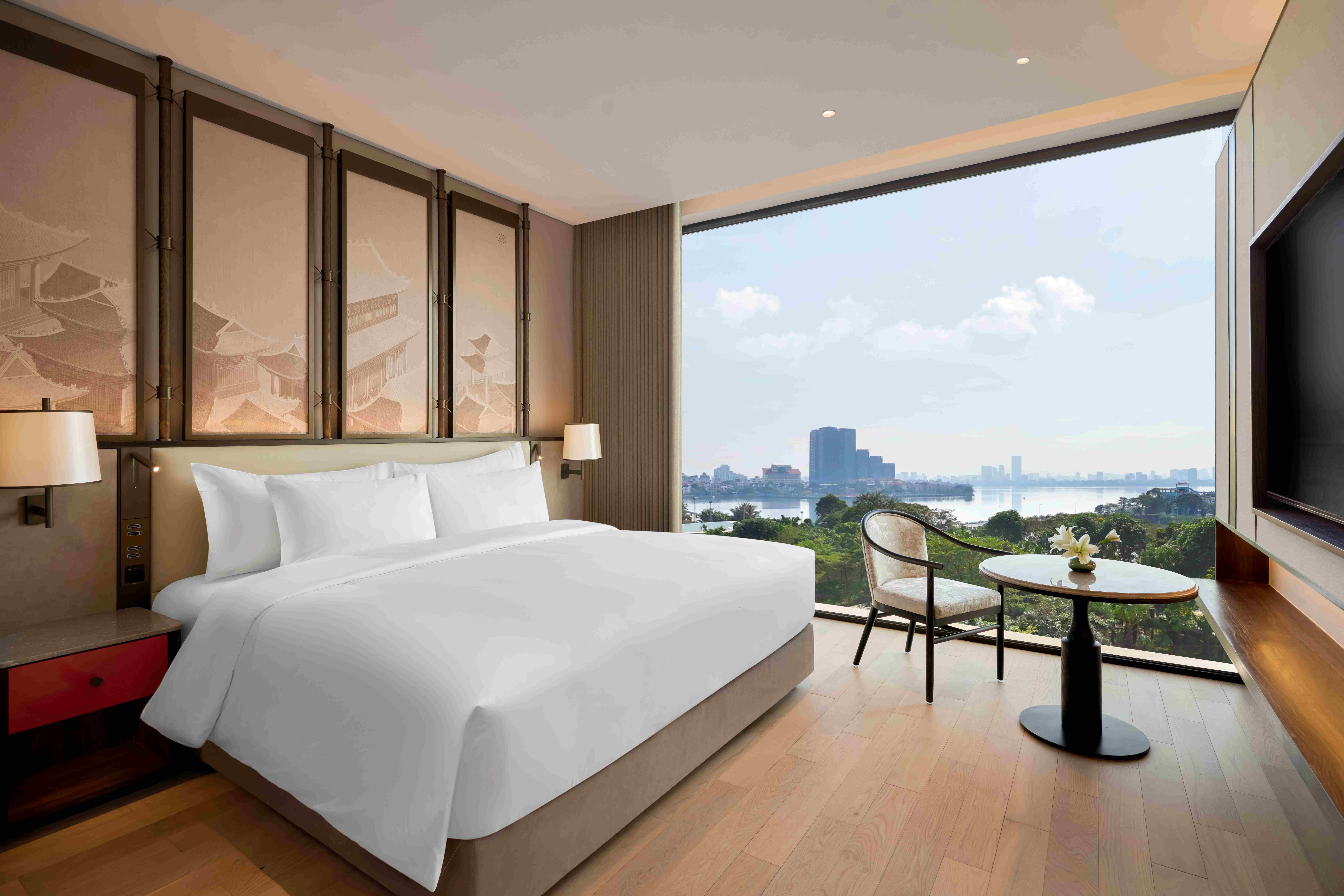 Set to open on 9 May 2025, Dusit Le Palais Tu Hoa Hanoi is located on the tranquil shores of West Lake.