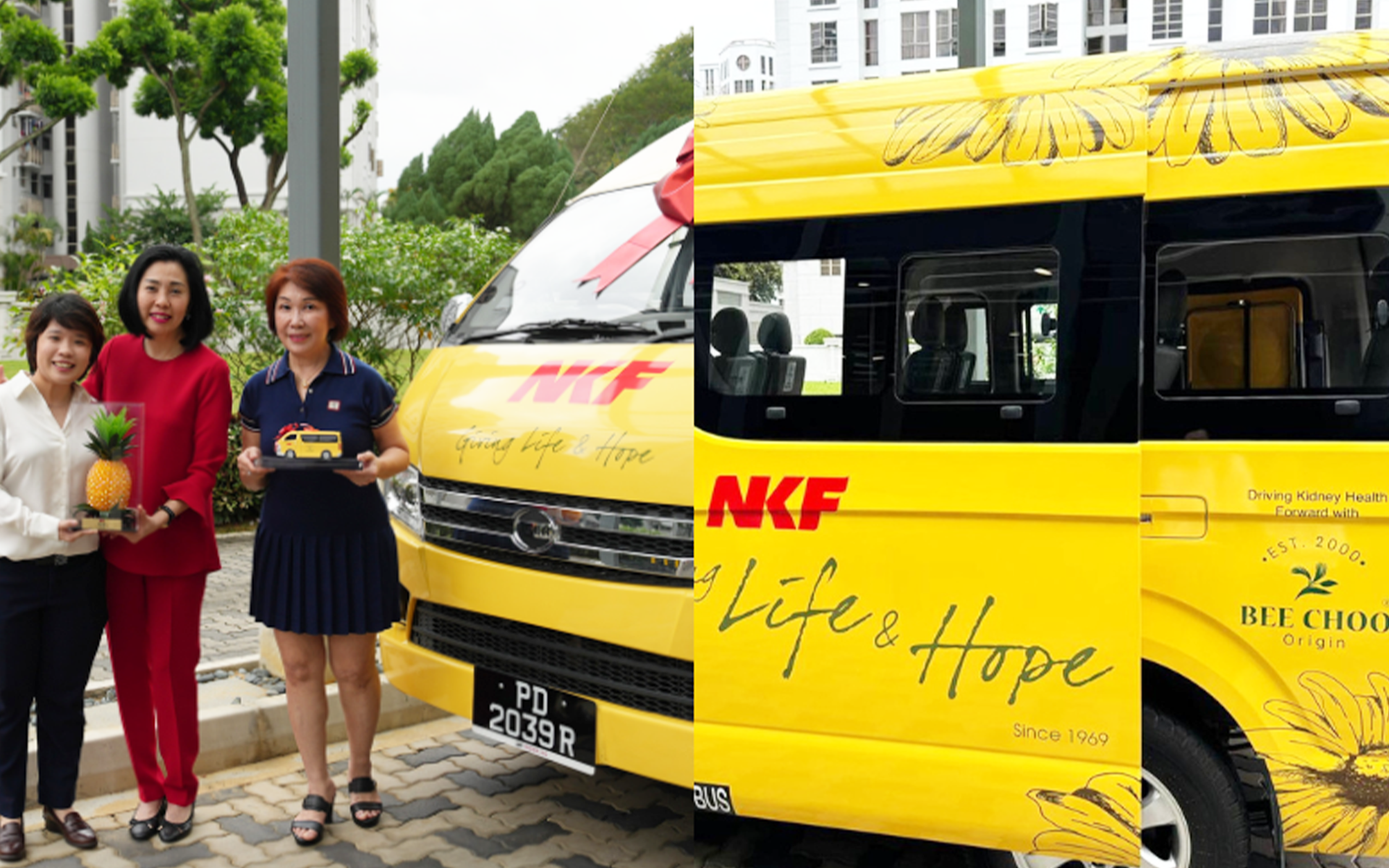 Bee Choo Origin Strengthens CSR Efforts with Electric Van Donation to NKF