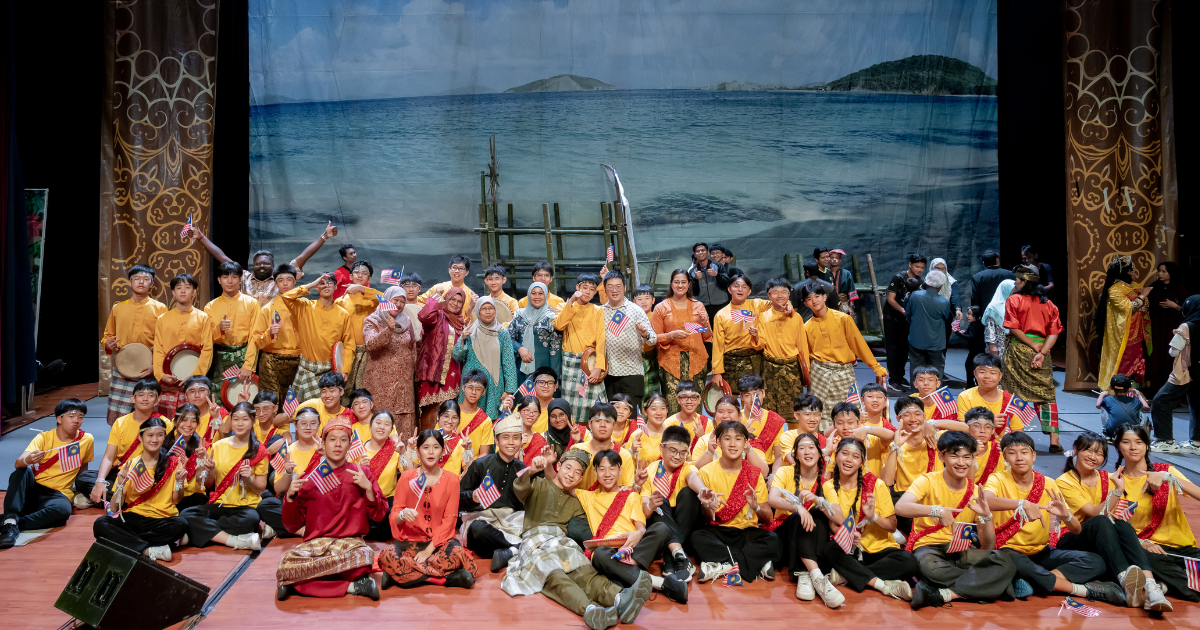64 students from Wesley Methodist School Kuala Lumpur (International) Dikir Barat Group represented the school in a special performance at the ASEAN -Malaysia Chairmanship 2025