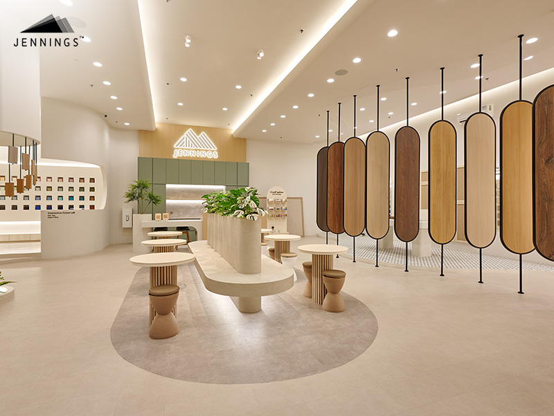 Laminates showroom interior