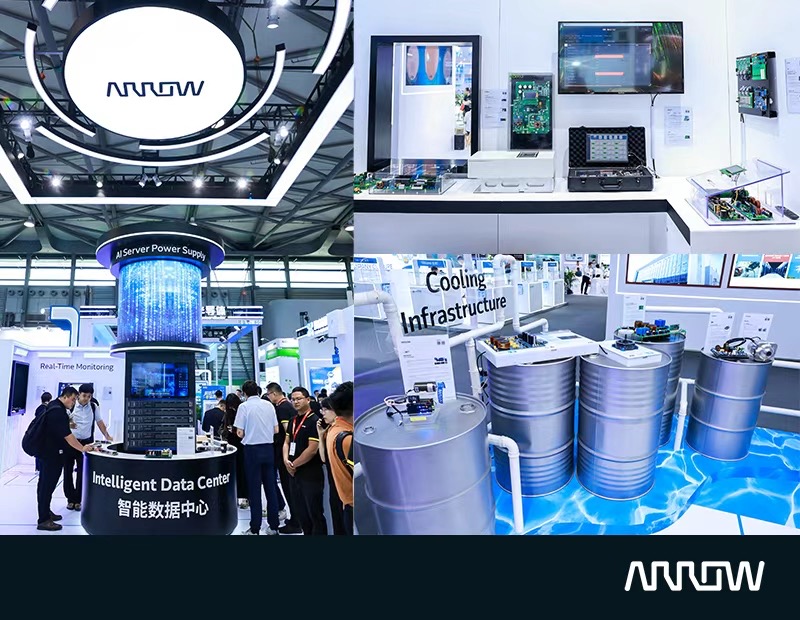 Arrow Electronics to Showcase AI Data Center and Intelligent Power Management Solutions at PCIM Asia 2025