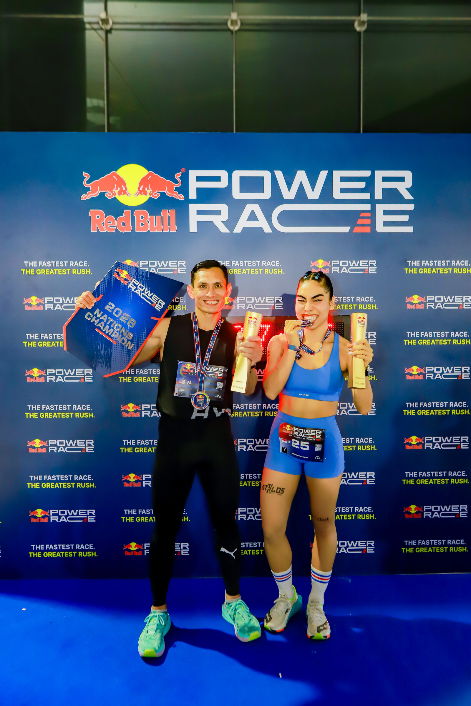 Yasmin Yukare And Saddam Pittli Crowned Inaugural Red Bull Power Race International Champions