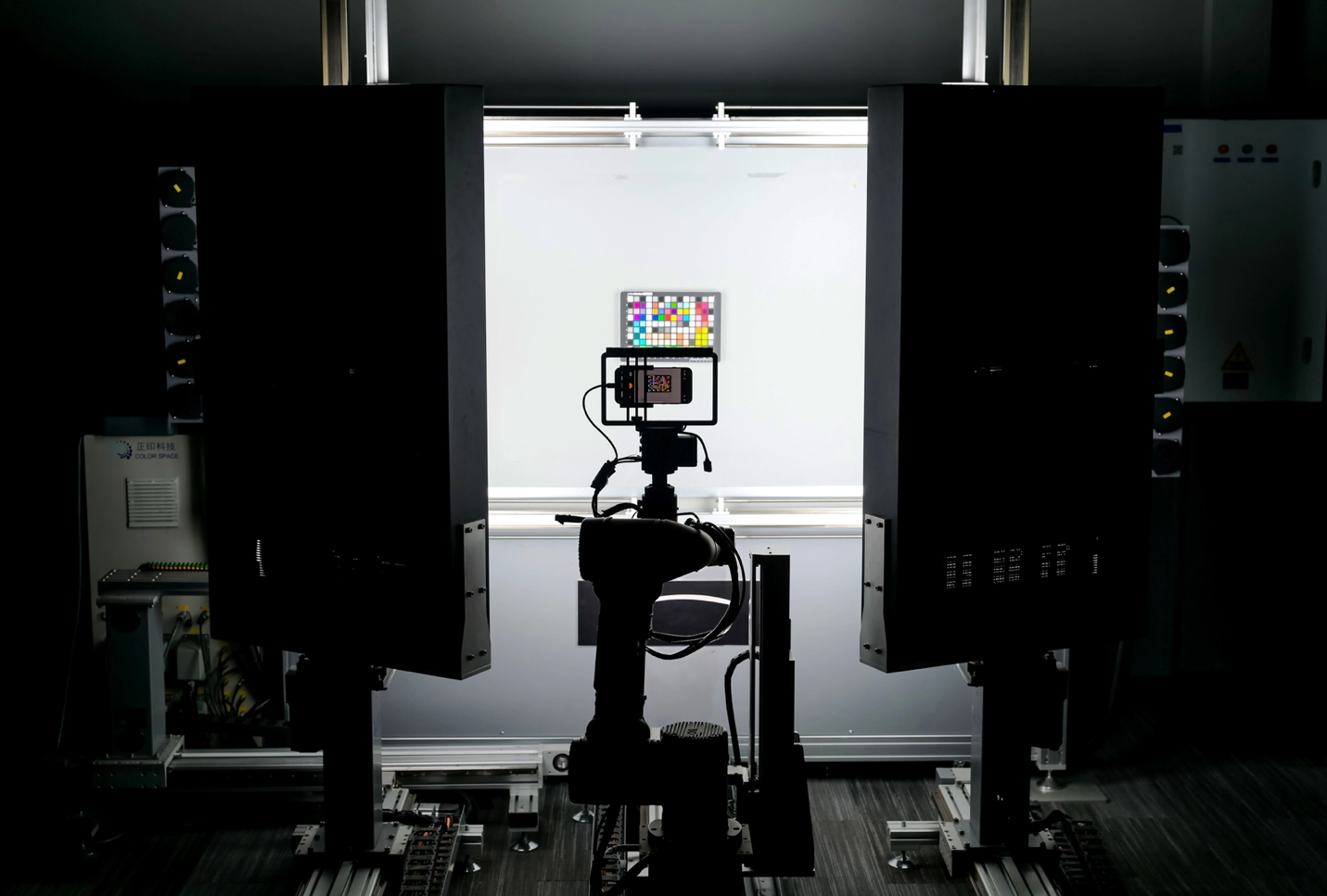 140-color chart at the OPPO True-to-Life Image Lab